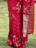 Rocket sarees for women | white | ready to wear | stitched blouse