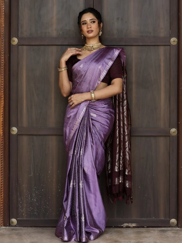 Rocket sarees for women | white | ready to wear | stitched blouse