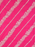 FABRIC ONLY Pink color dola silk fabric - per meter
