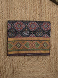 Ikkath fancy saree for women | Black | party wear | Zari border