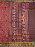 Ikkath fancy saree for women | Black | party wear | Zari border
