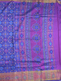 Ikkath fancy saree for women | Black | party wear | Zari border