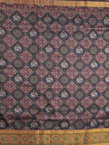 Ikkath fancy saree for women | Black | party wear | Zari border