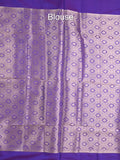 Chanderi saree for women | Maroon | Party wear | Zari border