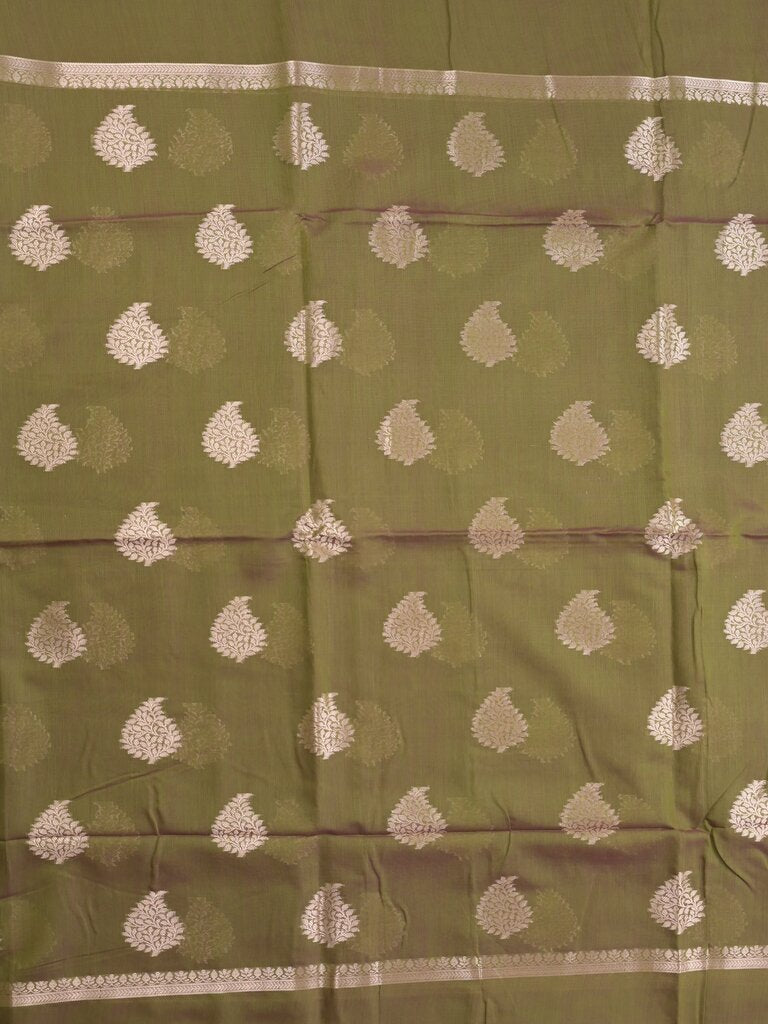 Chanderi saree for women | Maroon | Party wear | Zari border