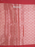 Chanderi saree for women | Maroon | Party wear | Zari border
