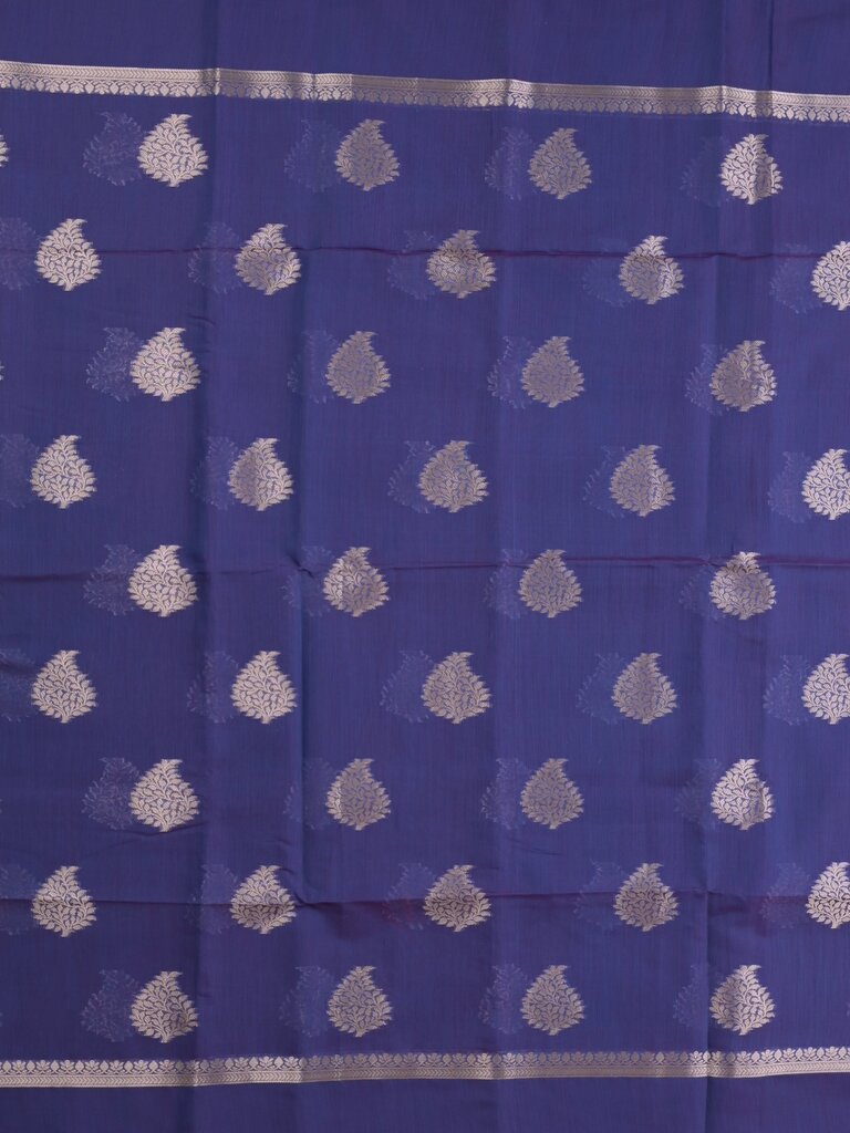 Chanderi saree for women | Maroon | Party wear | Zari border