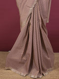 Dola tissue saree for women | Pink | Party wear | Cutwork border