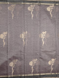 Chanderi tissue saree for women | Pink | Party wear | Zari border