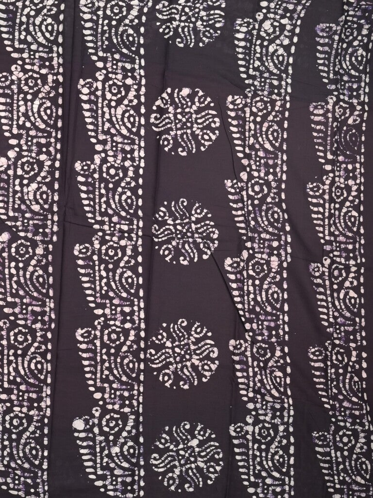 Maheshwari cotton saree pink color allover prints & printed border with contrast pallu and plain blouse