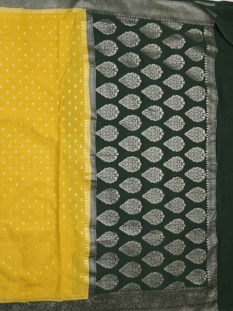 Kora georgette saree for women | Orange | Party wear | Zari border