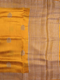 Jute matka fancy saree for women | Pink | Zari border | Partywear