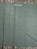 Chanderi fancy saree for women | Black | Zari border | Party wear