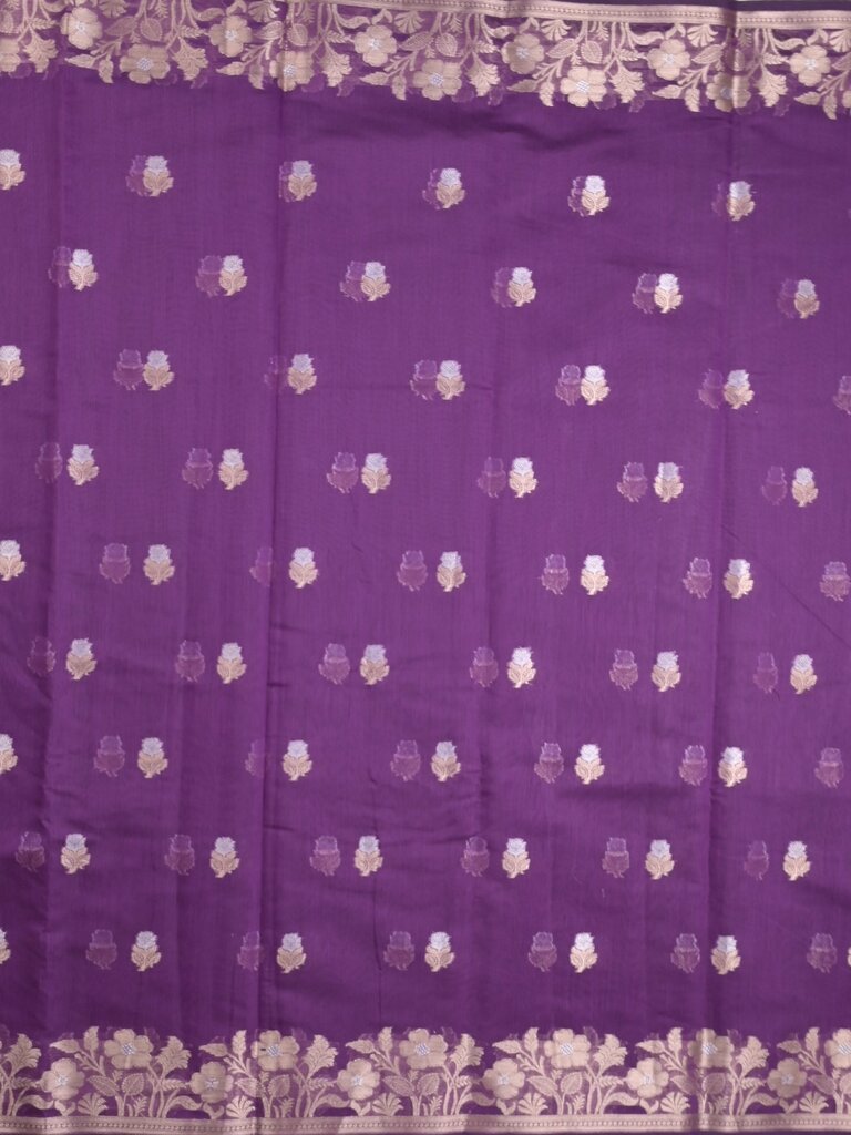 Chanderi fancy saree for women | Black | Zari border | Party wear
