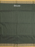 Khadi cotton saree for women | Purple | Weaving border | Running blouse