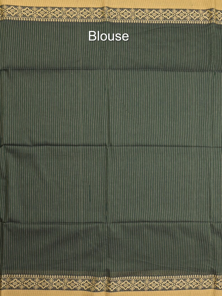 Khadi cotton saree for women | Purple | Weaving border | Running blouse