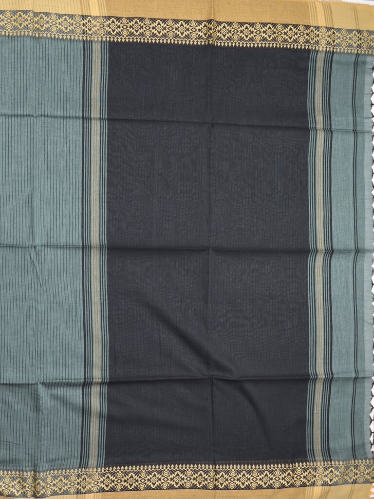 Khadi cotton saree for women | Purple | Weaving border | Running blouse