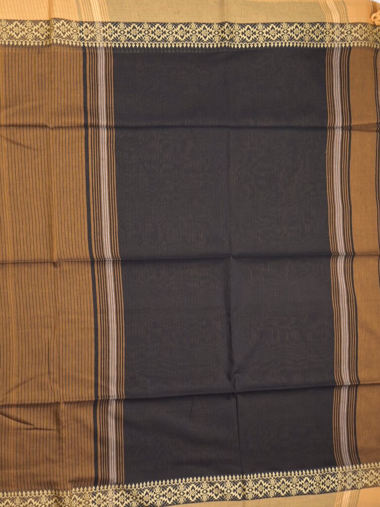Khadi cotton saree for women | Purple | Weaving border | Running blouse