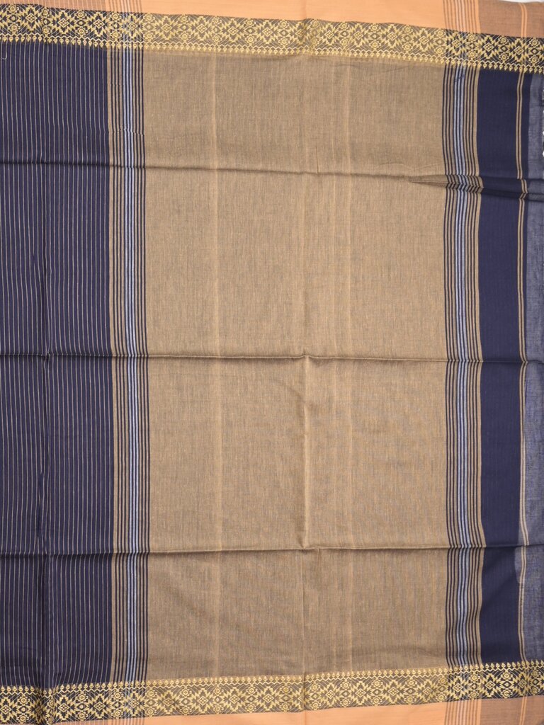 Khadi cotton saree for women | Purple | Weaving border | Running blouse