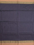 Khadi cotton saree for women | Purple | Weaving border | Running blouse