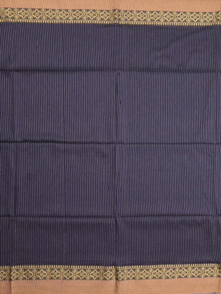 Khadi cotton saree for women | Purple | Weaving border | Running blouse