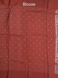 Pure organza fancy saree for women | Orange | Zari border | Party wear