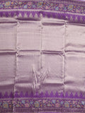 Banaras tissue pattu saree for women | Baby pink | zari border | Party wear