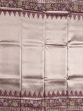 Banaras tissue pattu saree for women | Baby pink | zari border | Party wear
