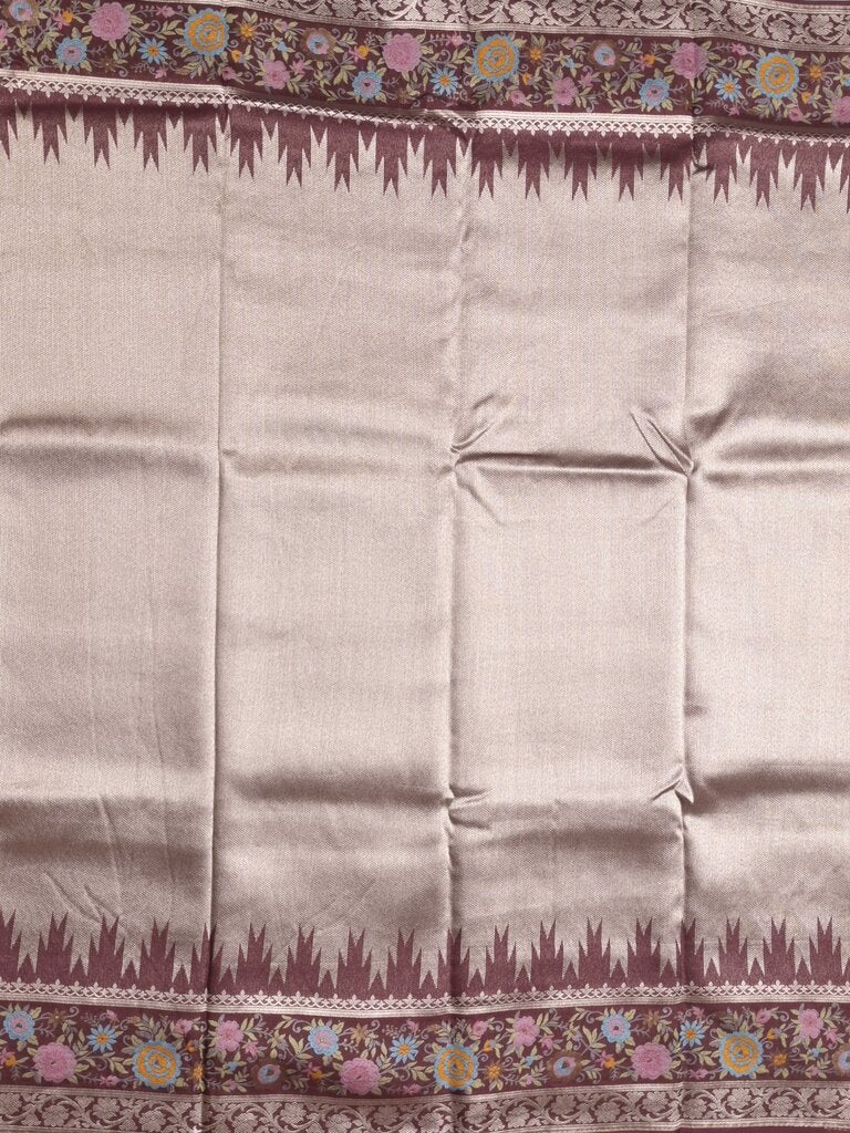 Banaras tissue pattu saree for women | Baby pink | zari border | Party wear