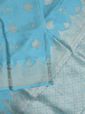 Pure kota fancy saree for women | Parrot green | zari border | party wear