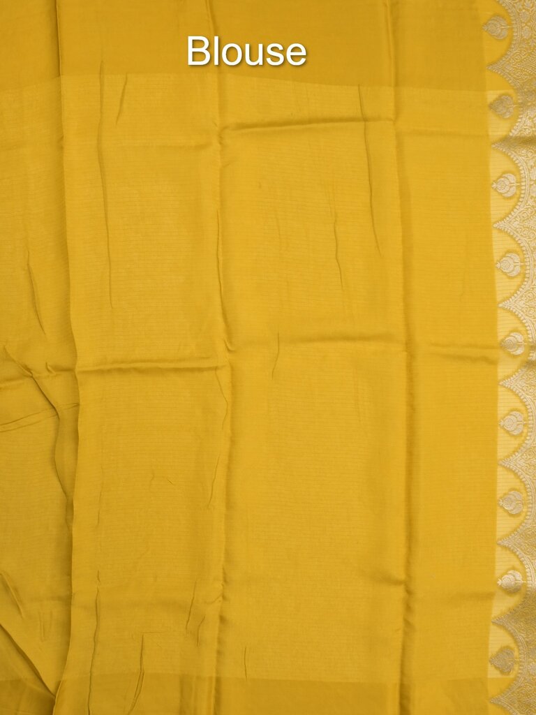 Pure kota fancy saree for women | Parrot green | zari border | party wear