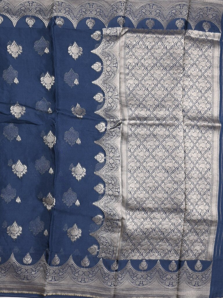 Pure kota fancy saree for women | Parrot green | zari border | party wear