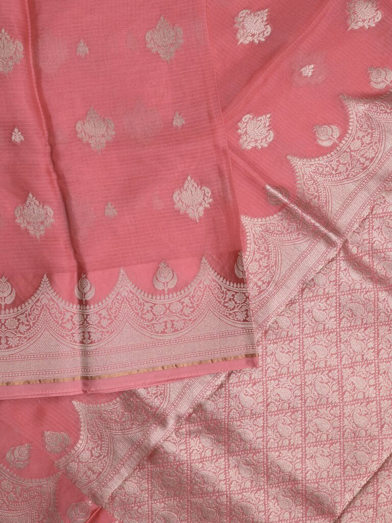 Pure kota fancy saree for women | Parrot green | zari border | party wear