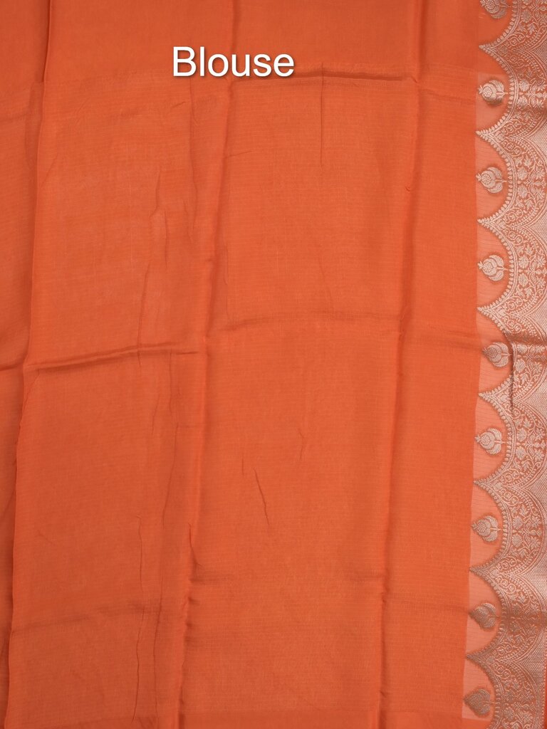 Pure kota fancy saree for women | Parrot green | zari border | party wear