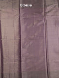 Banaras fancy saree violet color allover zari weaves & zari border with zari pallu and brocade blouse