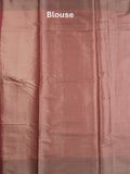 Banaras fancy saree maroon color allover zari weaves & zari border with zari pallu and brocade blouse