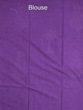 Maheshwari cotton sarees for women | royal blue | printed border