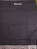 Kanchi pattu saree olive green color allover zari weaves & zari border with rich pallu and plain blouse
