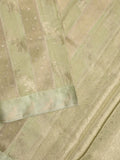 Green mango fancy saree for women | sky blue | zari border | party wear