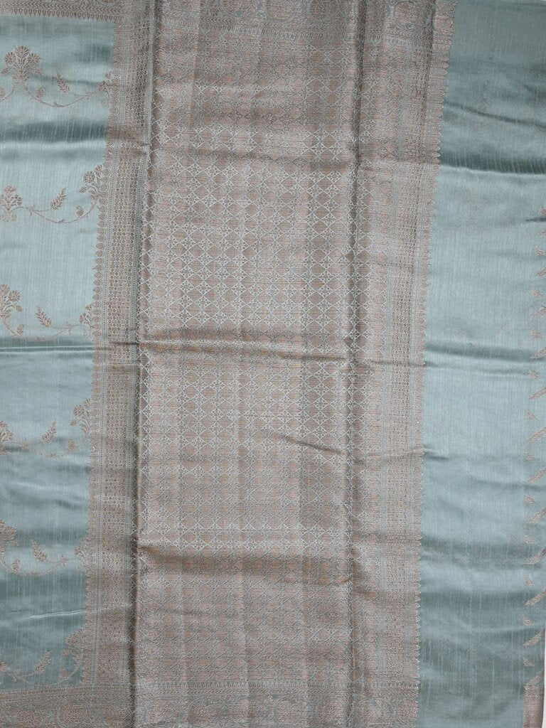 Jute matka fancy saree for women | peach | zari border | party wear