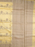 Jute matka fancy saree for women | peach | zari border | party wear