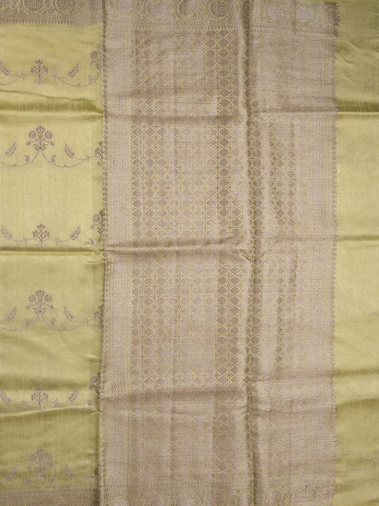 Jute matka fancy saree for women | peach | zari border | party wear