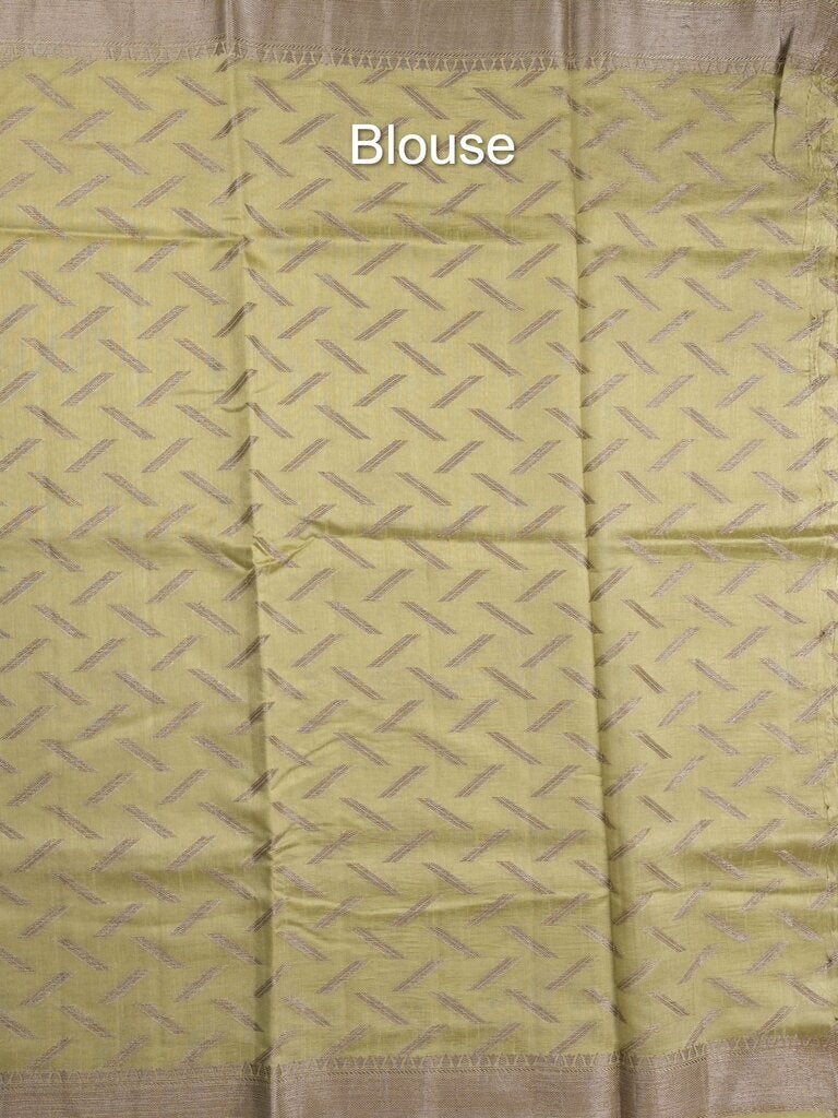 Jute matka fancy saree for women | peach | zari border | party wear