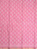 Saree pink color