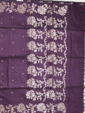 Maheshwari fancy saree for women | black | zari border | party wear saree