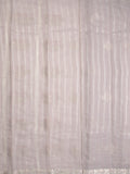 Mangalagiri fancy saree grey color allover zari motifs & zar border with zari pallu and plain self blouse