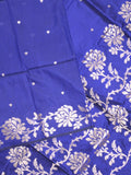 Maheshwari fancy saree for women | black | zari border | party wear saree