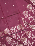 Maheshwari fancy saree for women | black | zari border | party wear saree