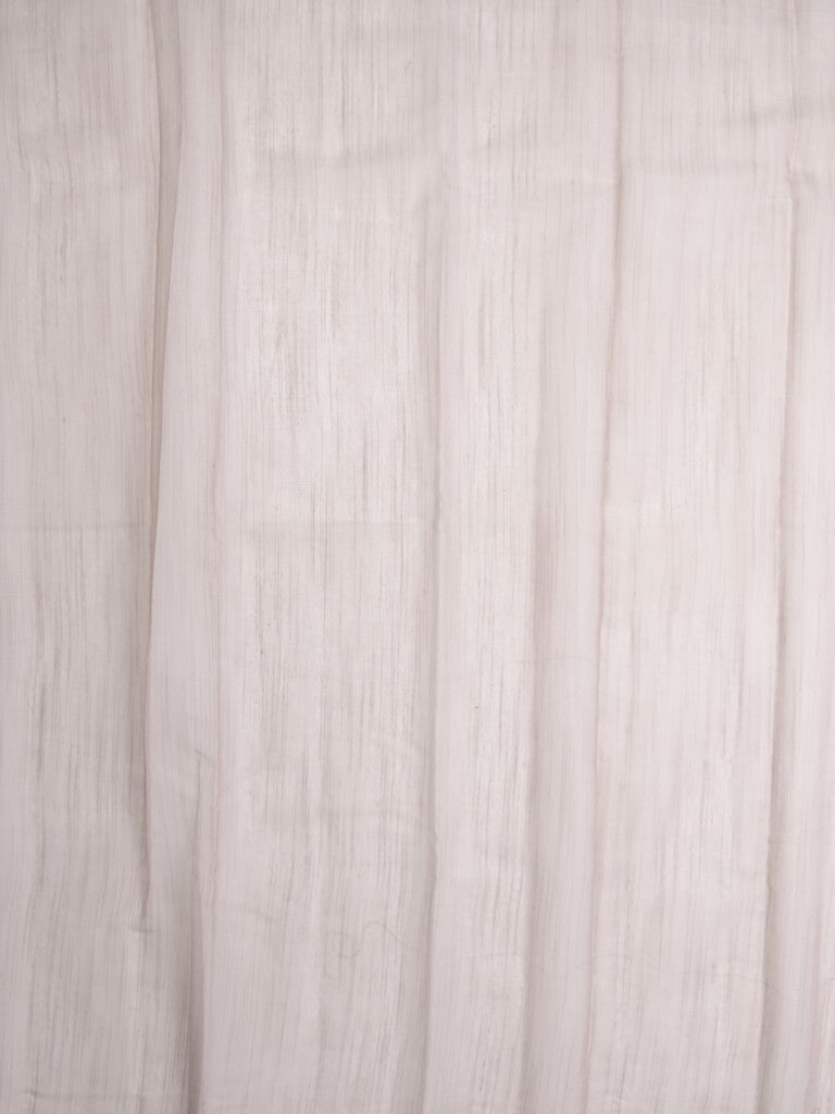Kota fancy saree light grey color allover zari motifs & zari border with running pallu and plain self blouse