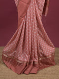 Maheshwari fancy saree for women | grey | zari border | party wear